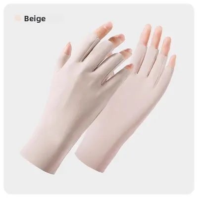 JIFANPAUL | Sunscreen Thin Fingerless Diving Gloves For Women