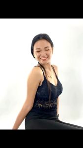 (FRANK EVA) COD Fashion Backless Deep V Shape Bra for Women Casual Party 3 Way Lace Silk Threaded Seamless Bra