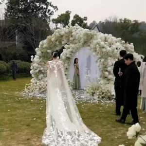 Rèm Nền Voan Cưới Trang Trí Mỏng Nhẹ Cho Sinh Nhật Tiệc Mùa Xuân Chụp Ảnh Chiều Dài Tùy Chỉnh 1/2/3/5/10M