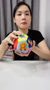 Đồ chơi Bóng Vải kèm lục lạc Pipo Animals