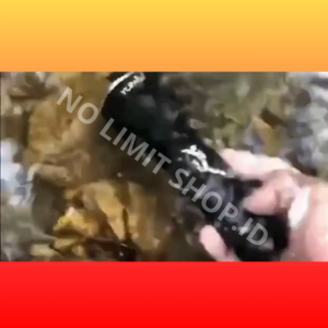 NEW COD Genwiss Senter Selam + Baterai 26650 5000mAh + Cas LED Diving Waterproof Warm dan Cool White