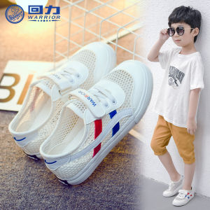 Breathable Mesh Childrens Sports Shoes Summer New Style Girls White Sneakers Boys Running Shoes Comfortable Soft Sole Kids Footwear