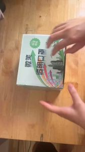 hộp 10 khẩu trang nhựa trong suốt mã 601