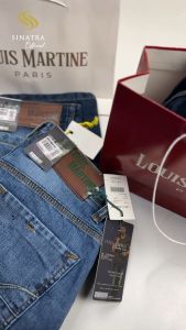 Celana Pendek Jeans Pria Lois Martin Standar Reguler - Size 28-38 - Bahan Denim Corvus Ori - Jahitan Dekoratif Double - Gaya Casual & Vintage - Import Premium Terbaru