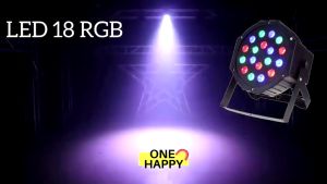 Party LED Disco Light PAR 18/PAR 36/PAR 54 RGB ไฟเทค ไฟปาร์ตี้ ไฟดิสโก้ ไฟพาร์