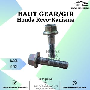 (10 Pcs) Baut Gear/Gir HondaRevoKarisma