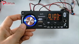 บลูทูธ 5.3 MP3 ถอดรหัส 200W เครื่องเล่นเสียง DC 7-24V DIY MP3 เครื่องเล่นวิทยุ FM โมดูล TF USB MIC บันทึก Call