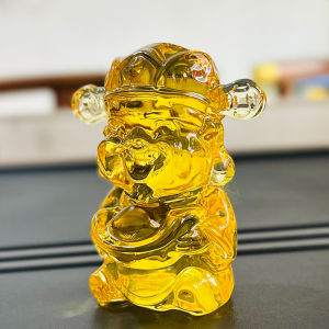 Chengdian Crystal God of Wealth Decoration Shop Office Tea Table Jewelry Cell Phone Glasses Counter Decorations Worship