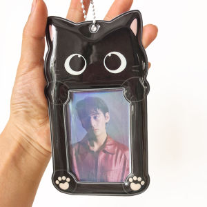 Card Holder 3 Inch Photocard Card Holder Kpop Idol Photo Card Protective Sleeves Pendant Bag Accessories Card Case