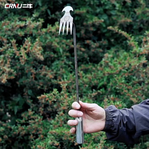Tooth Weeding Hoe | Garden Soil Loosening Rake & Weed Removal Tool | Small Grass & Root Remover Artifact cakar rumput 锄头