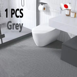 Bathroom Floor Mat PVC Anti Slip Rubber Matting No Water Accumulation Hollow Out Mat Wear-resistant DIY Tailoring Antibacterial Moisture and Mildew-resistant Bathroom Accessories Multipurpose Mat for Bathroom Kitchen Toilet Balcony Elegant Supplies Set