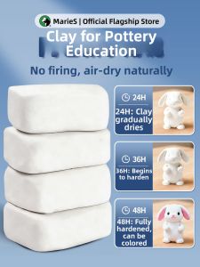 Marie’s | White Soft Clay for Kids DIY No-Bake