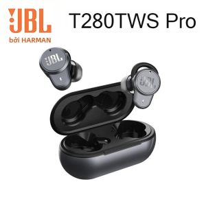 JBL | Tai Nghe Không Dây JBL T280TWS Pro Kiểu Nhét Tai Có Tính Năng Khử Tiếng Ồn Chủ Động Dùng Cho Nhà Và Văn Phòng