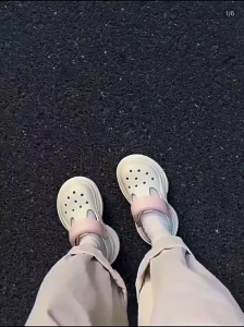 YooWoo Sepatu Wanita / Sepatu Wanita Korean Style / Sepatu Bersol Tebal / Sepatu Bahan Karet Eva / Sandal Wedges / Sandal Baim