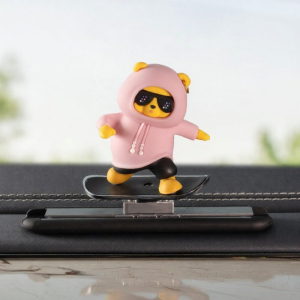 wasshope | Sliding Cartoon Bear Decorative Figurine