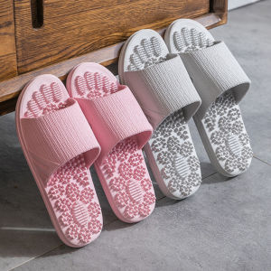Women Sandals Men Foot Massage Home Slippers Couple Summer Soft Non Slip Slides Indoor Bathroom Flip Flops Shoes