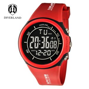 TERLARIS JAM TANGAN PRIA SPORT / JAM DIVERLAND DD7002 ORIGINAL / JAM TANGAN PRIA WATER RESIST