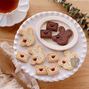 Mold Baking DIY Valentines Day Love Letter Envelope Gift Jam Sandwich Cookie Heart Shaped Kitchen Cooking Utensils Baking Tools