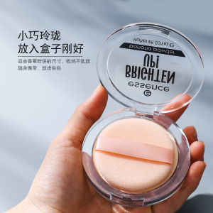 Banana Shaped Double Sided Velvet Makeup Sponge Replacement for Loose Powder Banana Powder Puff Cosmetic Setting Sponge