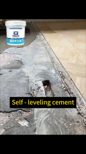 【24-hour delivery】self leveling cement epoxy floor paint waterproof quick dry cement wear resistant stain resistant non slip cat lantai simen lantai 自流平水泥