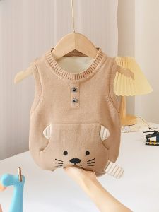 Áo Len Dệt Kim Dày Cho Bé Trai Áo Khoác Ngoài Mùa Đông Áo Khoác Ngoài Trẻ Em Áo Khoác Ngoài Trẻ Sơ Sinh Áo Khoác Ngoài Bằng Vải Nỉ