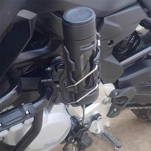 1 PCS 360 Degree Adjustable Bike Motorcycle Handlebar Cup Holder Cage For Water Bottle MTB Road Cycling ADV Motorbike Mount