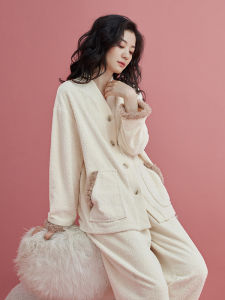 Warm Flannel Stylish Womens Pajamas