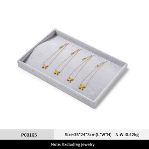 Oirlv | Oirlv Soft Velvet Stackable Jewelry Tray Jewelry Display Watch Storage Tray Fashion Ring Earring Necklace Organizer Jewelry Tray