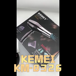 Máy Sấy Tóc Kemei Nóng Lạnh Chuyên Nghiệp Chuẩn Salon Cao Cấp Kemey Km 8326 chinh hãng