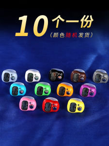 Portable Mini Digital Display Electronic Counter Ring Counting Light up Multifunctional Set of 10 for Hardware Tools