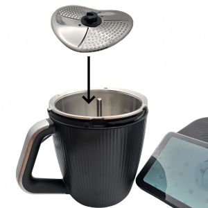 TM7 Vỏ Bảo Vệ Dao Gọt Vỏ Cắt Kèm Lưỡi Dao Bằng Thép Không Gỉ Dành Cho Thermomix TM6 TM5 TM7 Phụ Kiện Nhà Bếp