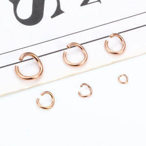 เซ็นเซอร์ห่วงจัมพ์เปิดทองแบบเปิดทอง คู่เกี่ยวกับส่วนตัว 1 ชุดกล่องสำหรับเชื่อมต่อใหม่ๆ คอทีมต่างหูสร้อยคอ ทำเครื่องเพชรแบบ DIY