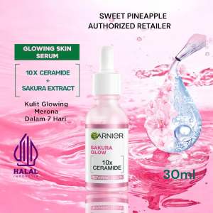 Garnier Sakura Glow 30x Hyaluron Booster Serum