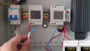 6IN1 Din Rail AC Monitor 110V 220V 380V 100A Voltage Current Power Factor Active KWH Electric Energy Frequency Meter VOLT AMP