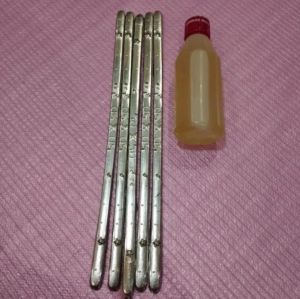 Paket komplit TIMAH PATRI 50X50 Bintang/ Timah solder & Cairan timah Patri FLUG