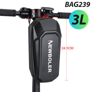 NEWBOLER 3L/5L Electric Scooter Bag Accessories Electric Vehicle Bag With Password Lock Waterproof Scooter Front Bag Bike Bag 