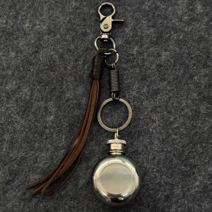 round Wine Pot Keychain Waist Hanging Decoration Woven Rope Cleanfit Bag Pendant Quality Matching Keychain Ins Style Accessories