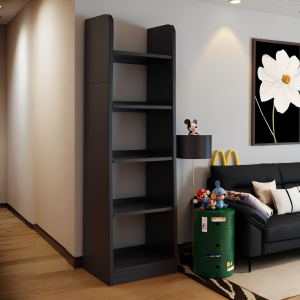 OYIla | Trapezoidal Floor-Standing Space-Saving Bookshelf