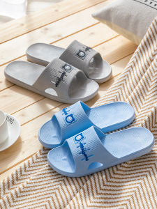 Summer Style Couples Indoor Slippers Soft Bottom Home Bathroom Shower Anti-Slip Cute Simple Design Womens Indoor Sandals