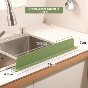 COLORFUL SUMMER DRESS | Splash Guard Silicone Water Barrier for Kitchen Sink