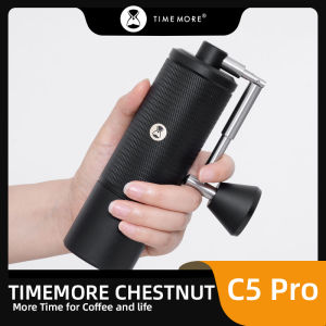 Timemore | TIMEMORE ChestnutC5PRO EspressoManual Coffee Grinder Hand Grinder Adjustable Steel Core Burr SendCleaning Brush OutdoorPortable