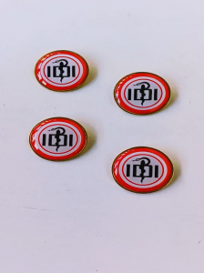 Pin Bros Lencana Kuningan IDI (Ikatan Dokter Indonesia) Ukuran 3cm (Peniti / Magnet)