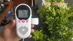 SG[Stock] Fetal Doppler Baby Heartbeat Monitor Portable Ultrasound Pregnancy Detector LCD Screen High Sensitivity Probe