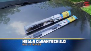 Perodua Myvi Gen3 M800 Year 2018 To Present Car Front Windshield Wiper Size 22" & 16" Inch (1 Pair) Hella Cleantech CT2216R