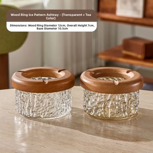 YAGANG | Ashtray Anti Fly-Ash Luxury Creative Decor