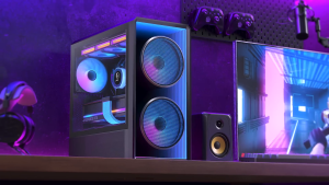 LIAN LI 217 INF HIGH-AIRFLOW MID TOWER CASE WITH ARGB FANS / LIAN LI LANCOOL 217 INF