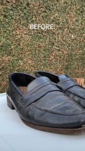 Pembersih Sepatu Tas Jaket Dompet Kulit Semir Balsam Shoe Cleaner Leather Lotion Taetaa Company