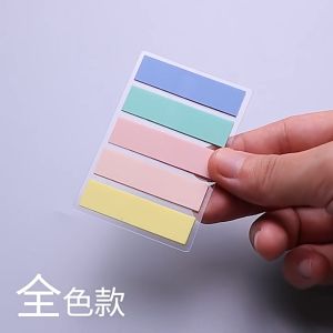 (100 Lembar) Sticky Notes Sticker Indeks Label Tempel Sekolah Kantor SN8001