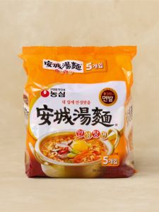 Nong Shim an City Seafood Instant Noodles Snack Late Night Fried Sauce Noodles Convenient Quick Food Soup Noodles Korean Flavor