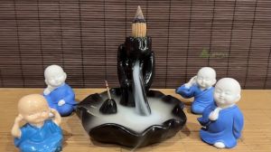 Nhang Nụ Phổ Thông Trầm Hương Sinh Học TTT 45 nụ mùi nhẹ dễ chịu dùng thờ cúng thư giãn dùng hàng ngày